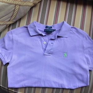 XS classic fit lavender Ralph Lauren polo